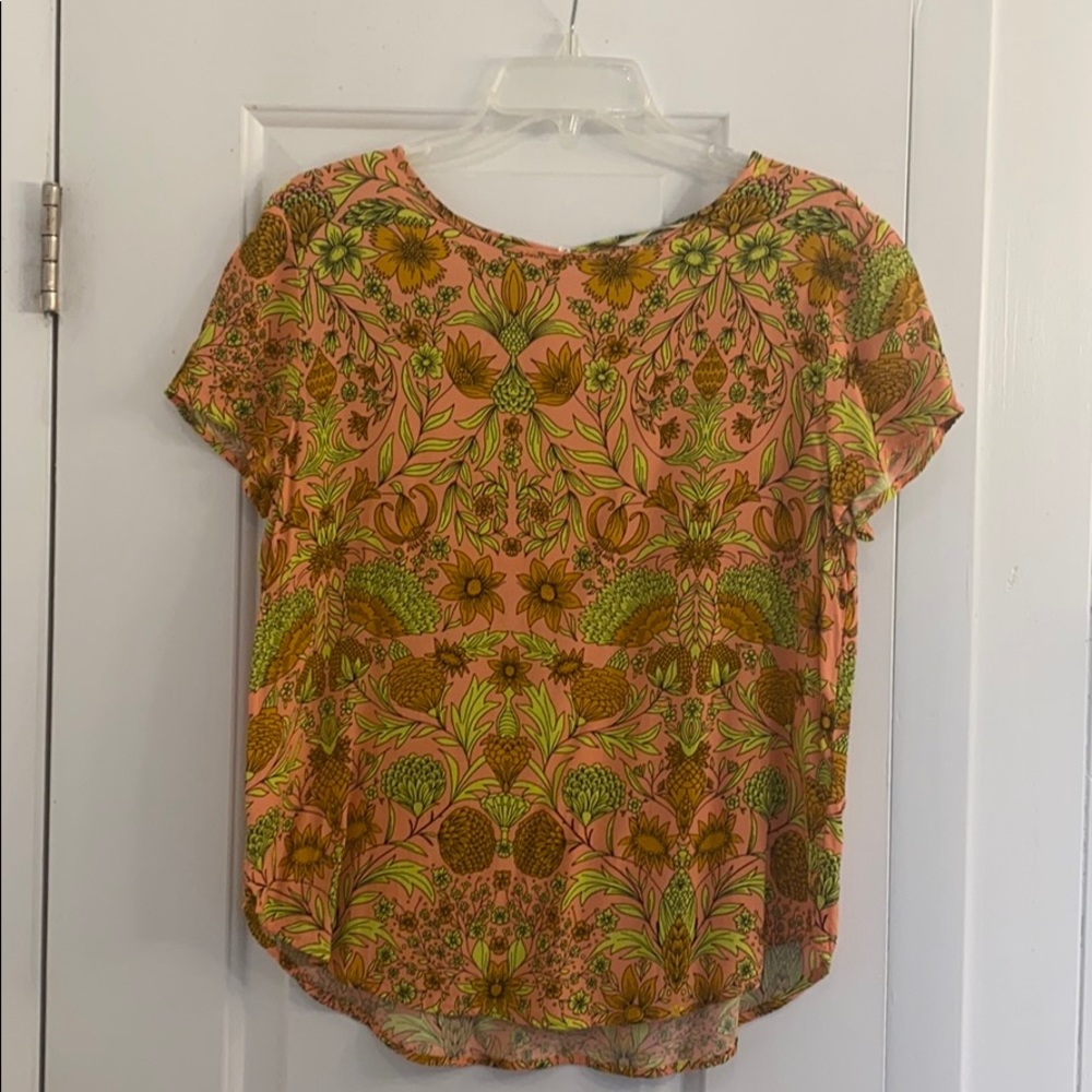 Fun colorful floral top from H&M